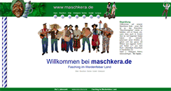 Desktop Screenshot of maschkera.de